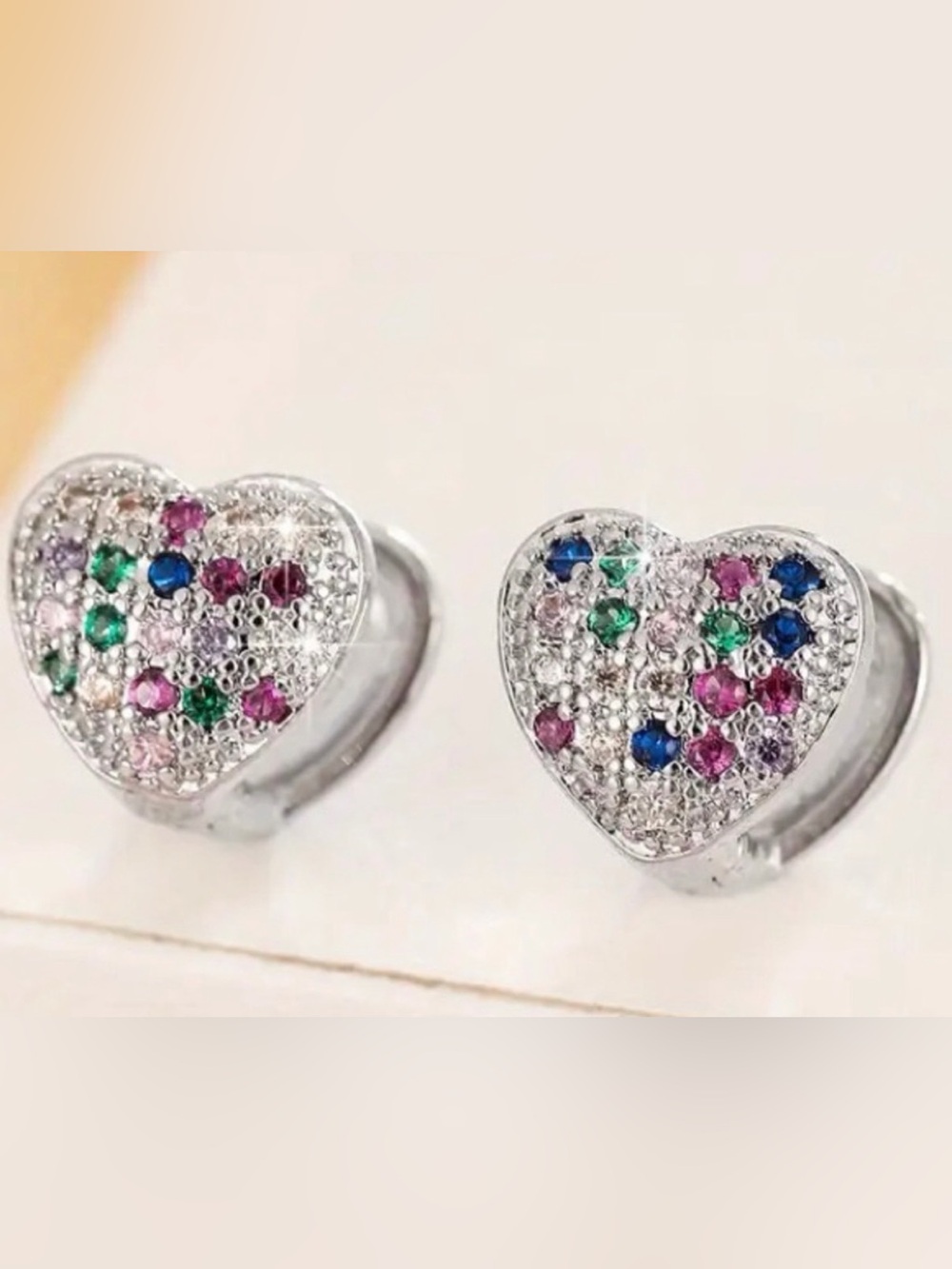 Heart Multicolour Earrings